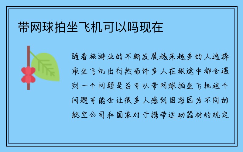 带网球拍坐飞机可以吗现在